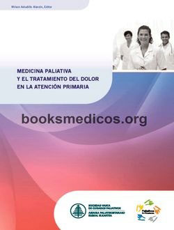 Medicina Paleativa y el tratamiento del dolor en la atención primaria